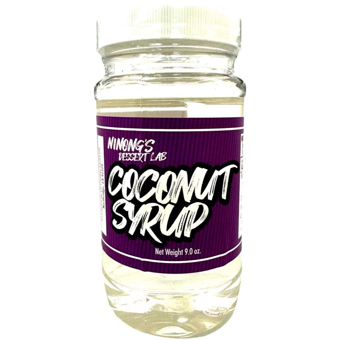 Ninong's Dessert Lab - All - Natural 9 OZ Coconut Syrup for Tropical Desserts