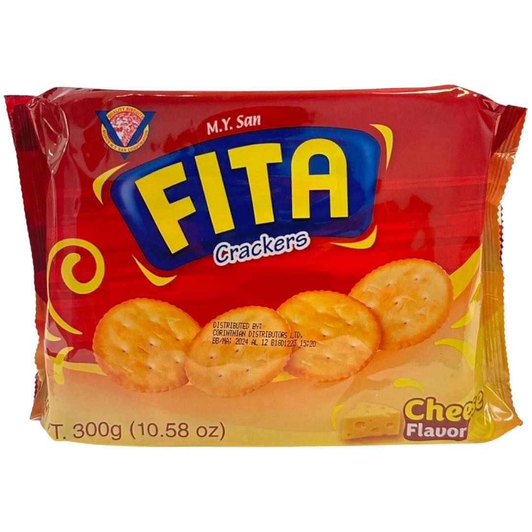 M.Y. San Fita Cheese - Flavored Crackers, 10 Packs (300 G)
