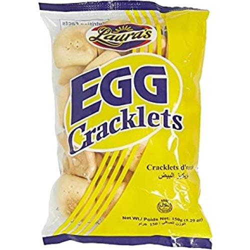 Laura's Delicious Soft - Crunchy Egg Cracklet Snacks