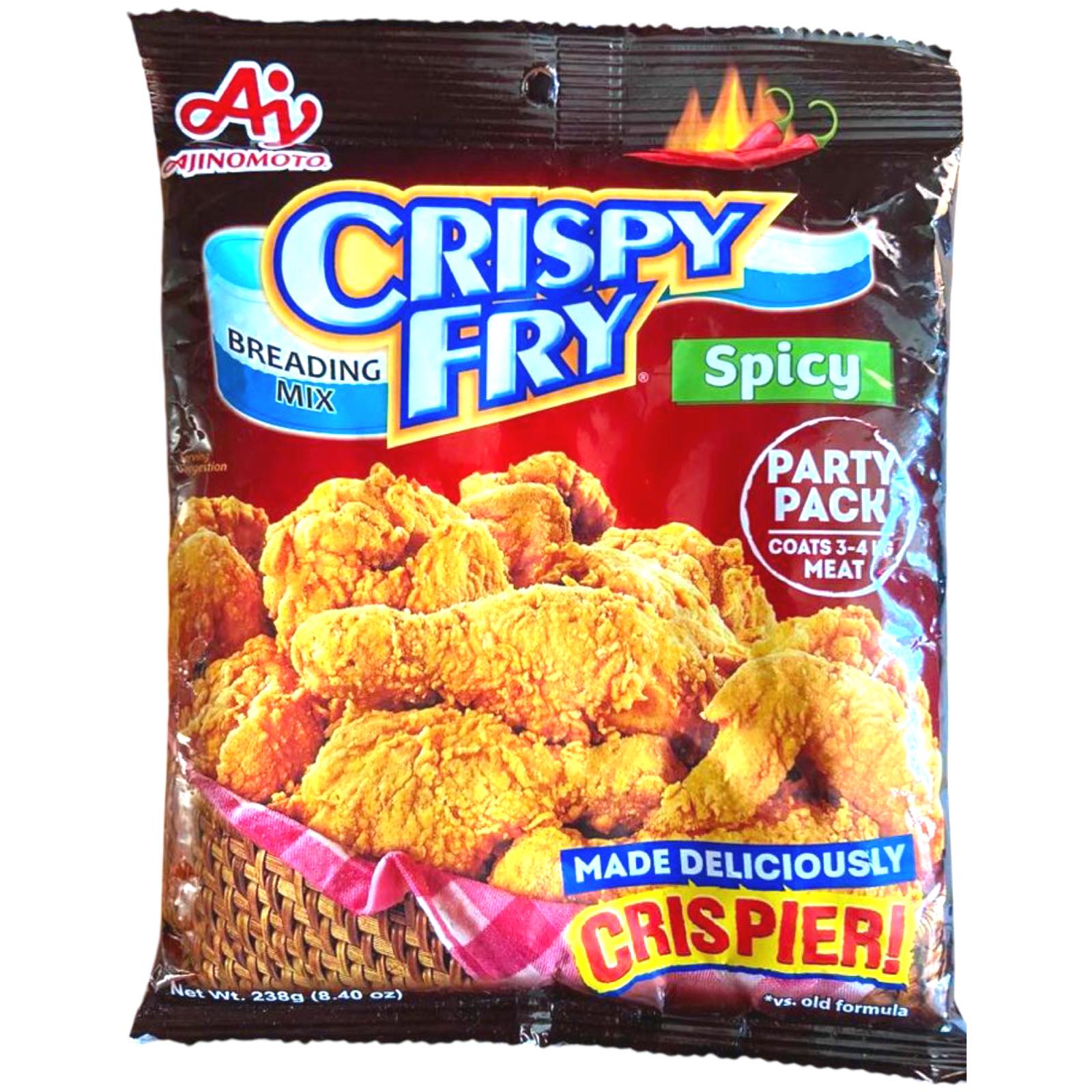 Ajinomoto Party Pack - 238G Spicy Crispy Fry Breading Mix