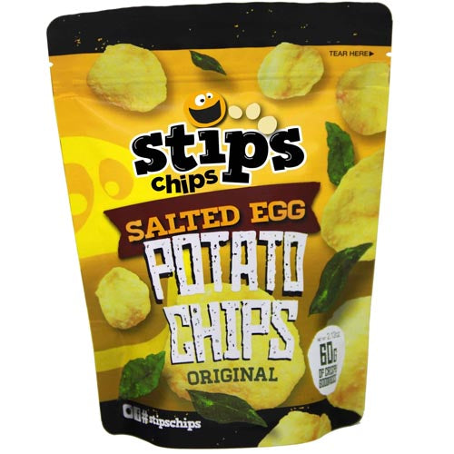 Original Stips Salted Egg Flavored Homemade Potato Chips