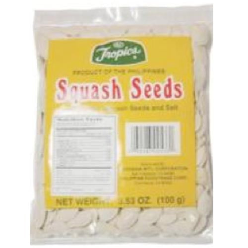 Tropics Roasted Squash Seeds - 3.53 OZ, A Healthy Snack for Filipino 90s Kids