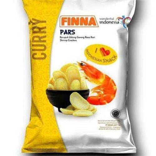 Finna Pars Curry-flavored 1.41 OZ Shrimp Snack Crackers