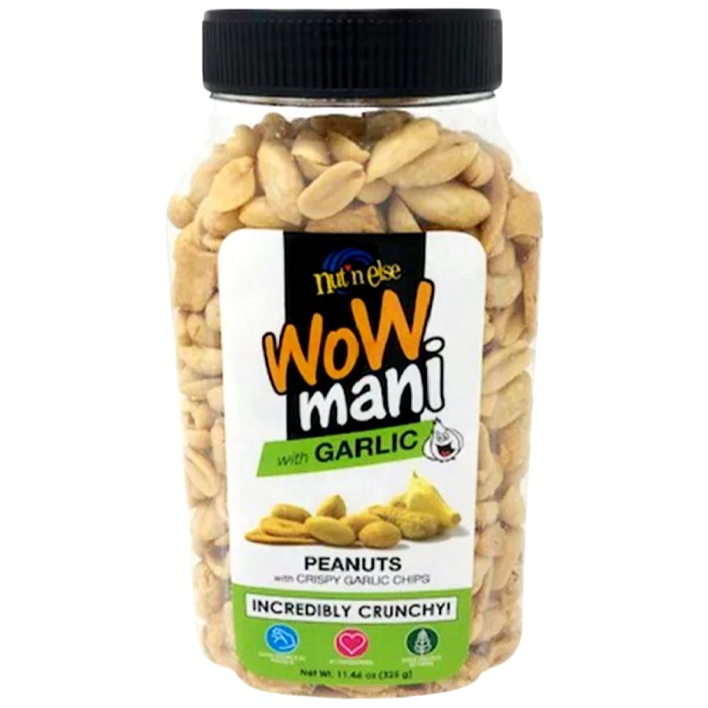 Nut n Else - Wow Mani Garlic Peanuts - 325G, Super Crunchy!
