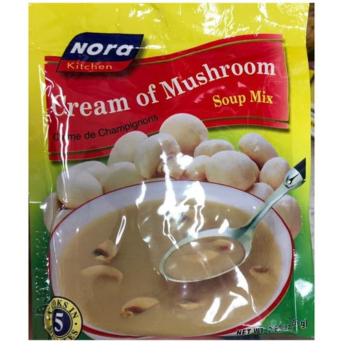 Hot Deal! Nora Mushroom Soup Mix - 76 G Creamy Delight for Cold Days