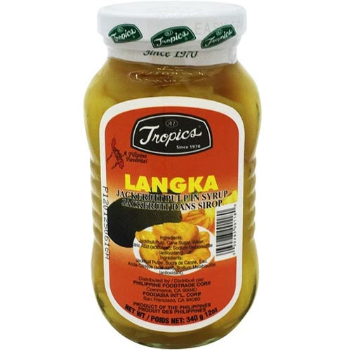 Tropics 12 OZ Jack Fruit Pulp in Syrup - A Tropical Delight