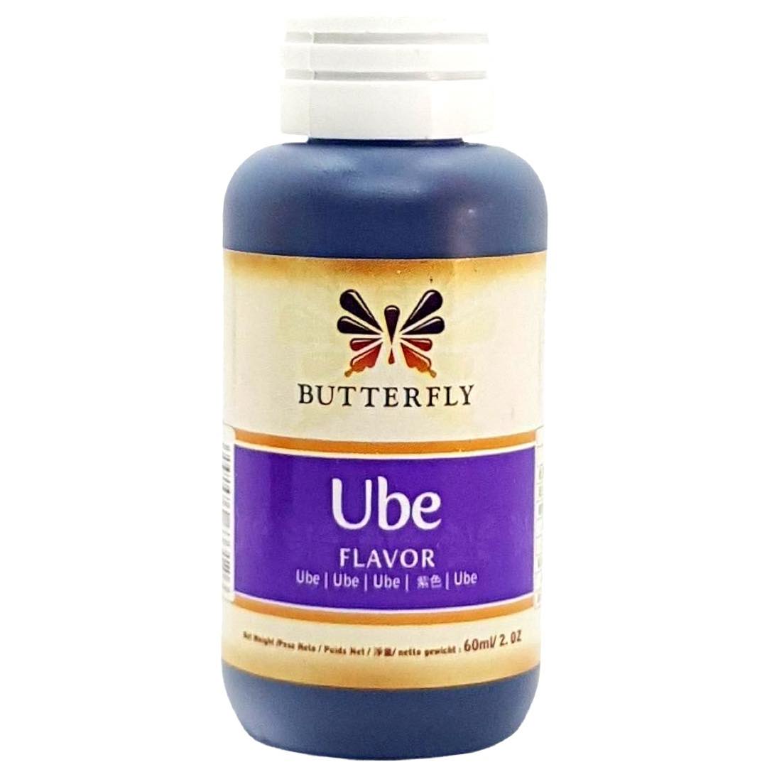 Butterfly Ube Flavor Paste - 60 ML - Enhance Your Desserts
