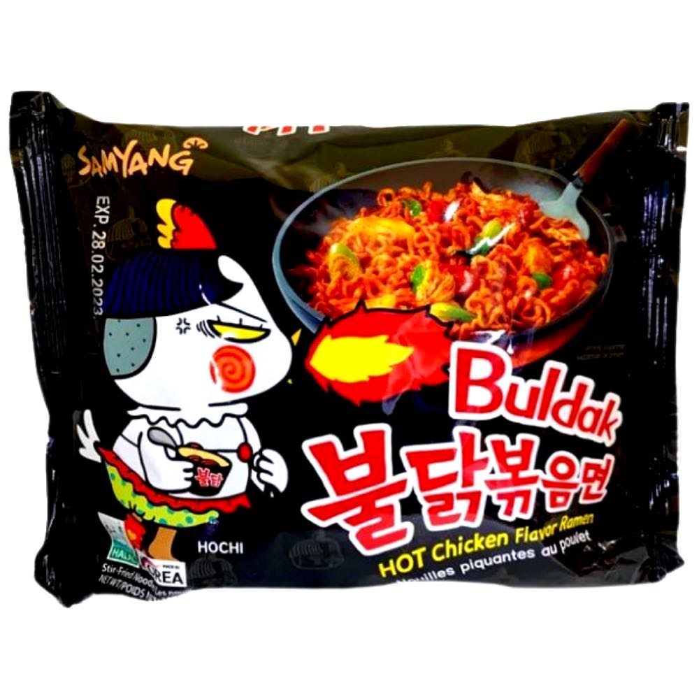 Samyang 140G Buldak Spicy Hot Chicken Flavor Instant Ramen