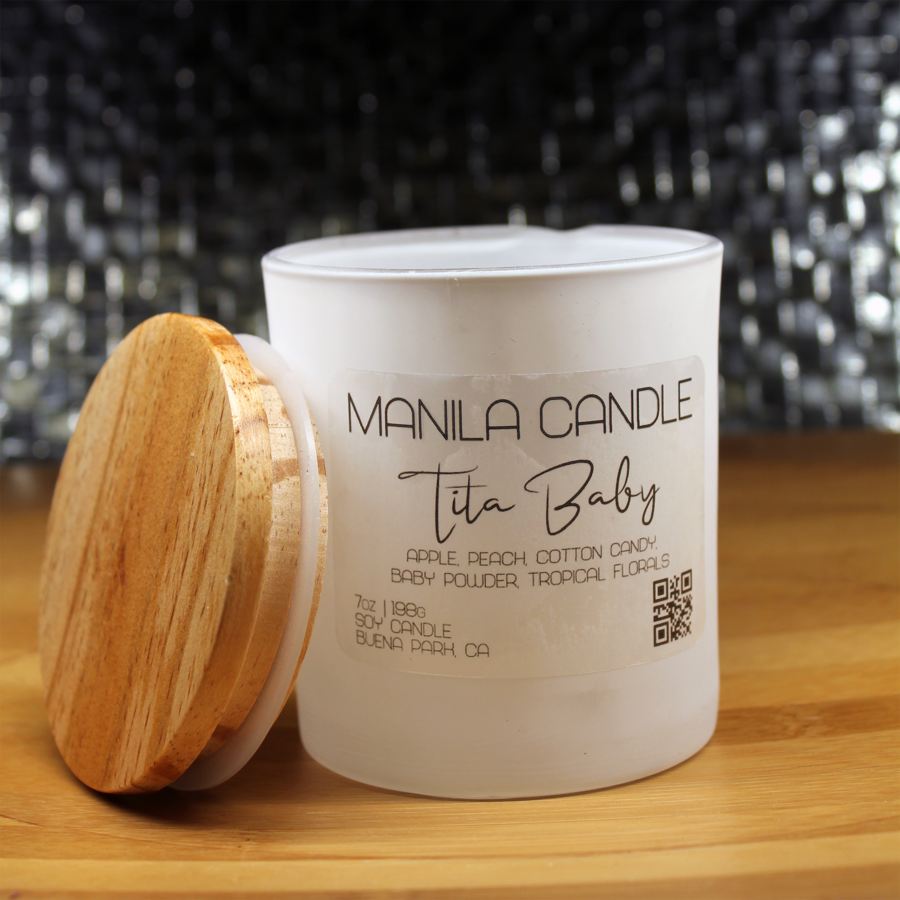 7 OZ Manila Tita Baby Scented Candle - Love Spell!
