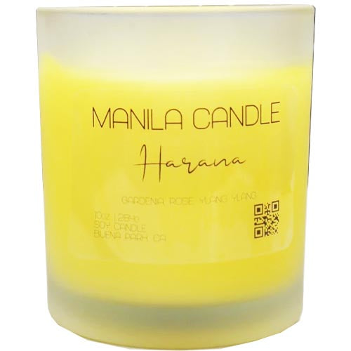 7 OZ All - Natural Soy Manila Harana - Inspired Candle