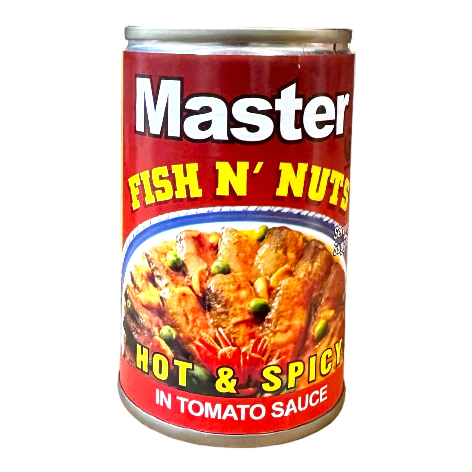 Master Spicy Fried Sardines with Fish and Nuts in Tomato Sauce - 155 G