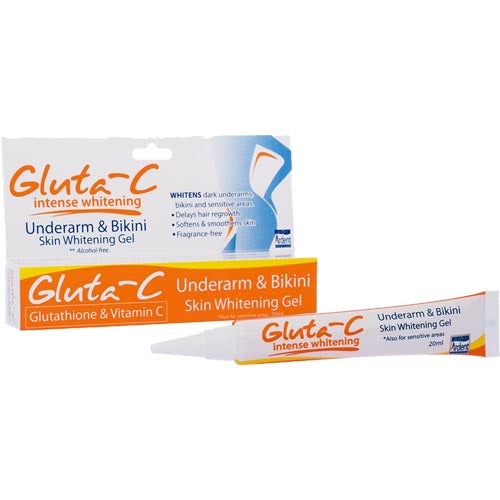 Hot Sale! Hype Ardent Gluta - C Underarm and Bikini Skin - Care Gel, 20 ML