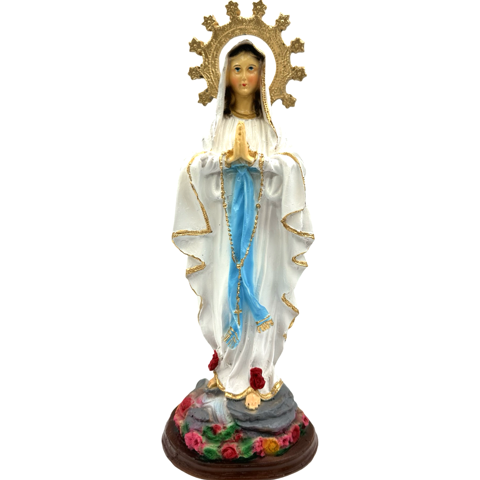Hot Sale! 16x6 Inches Philippine Handicraft Lourdes Religious Statue Figurine