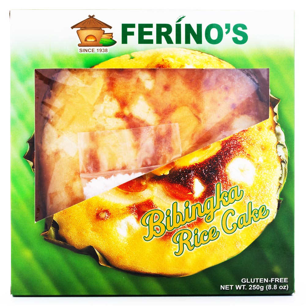Ferino's Microwaveable 250 G Authentic Filipino Bibingka Rice Cake