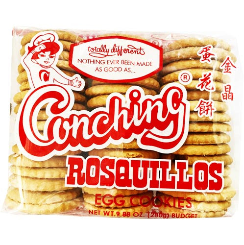 Conching Rosquillos - Delicious Round Egg Cookies (280 G) - Perfect Snack for Coffee or Tea