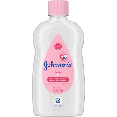 Grab Johnson's 125 ML Baby Oil - Ideal for Daily Skin Care!