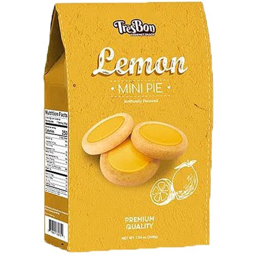 TresBon - Premium Quality 208G Mini Lemon Pie