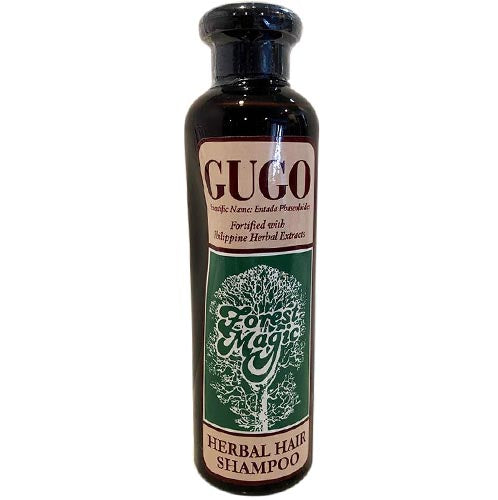 250 ML Forest Magic Gugo Herbal Hair Shampoo - Fortified with Philippine Herbs, Ideal for Damaged Hair