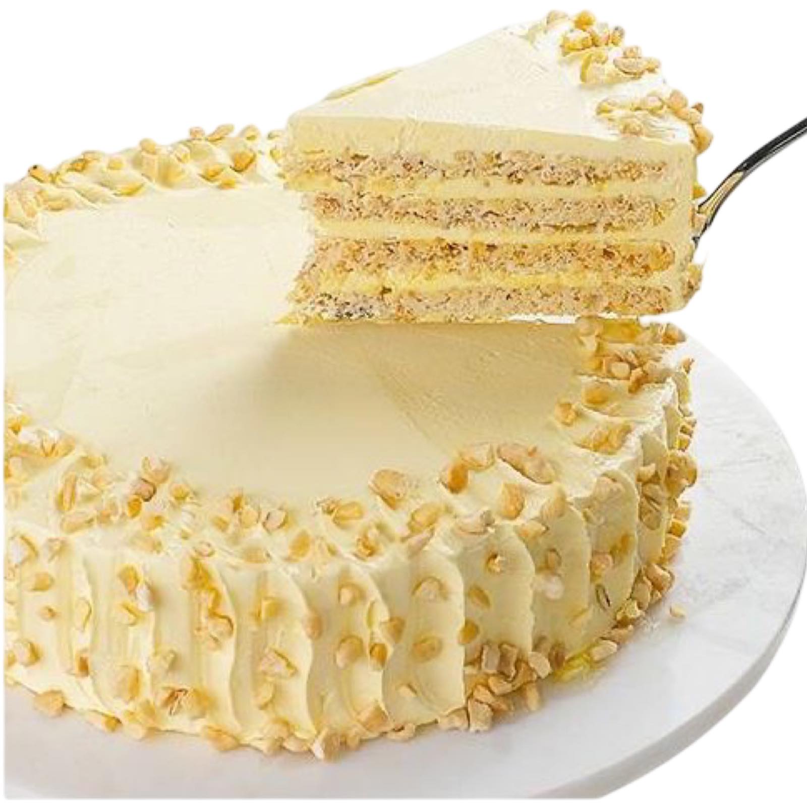 Delicious Goldilocks Whole Round Sans Rival Cake - 750 G for an Unrivaled Treat