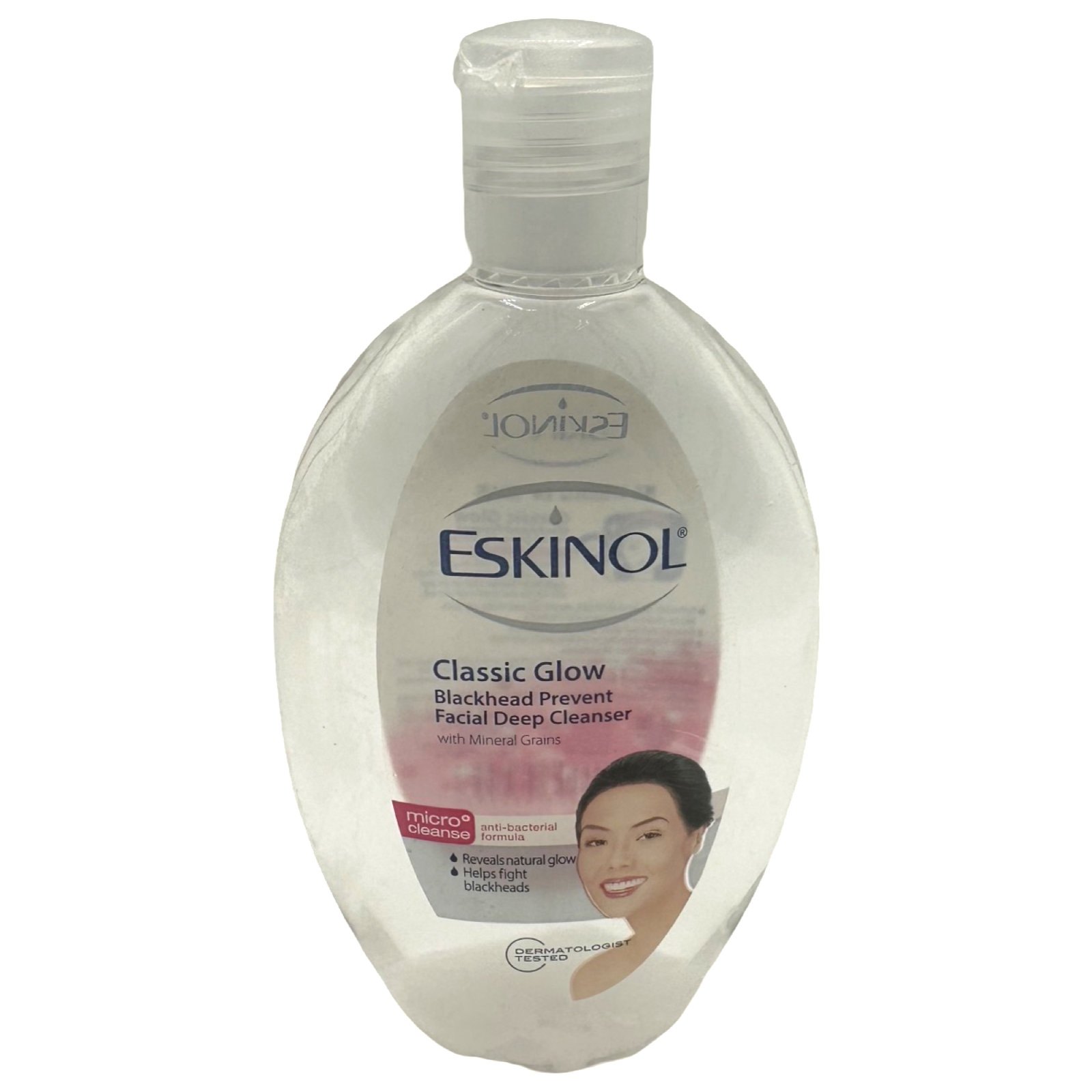 Eskinol Classic Glow 225 ML Facial Cleanser: Anti-Bacterial, Blackhead-Fighting & Whitening