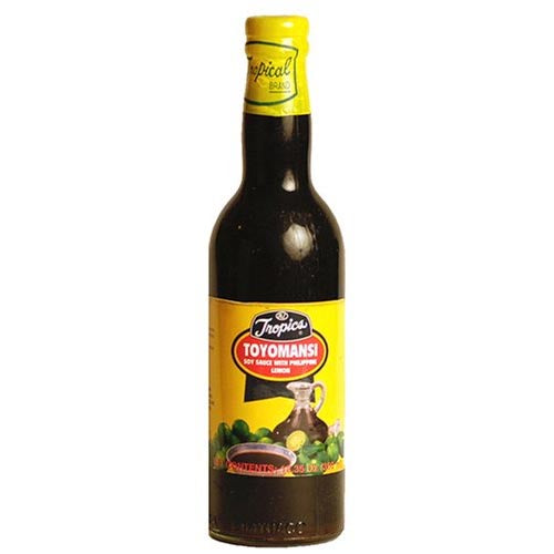 Tropics Toyomansi - 12 OZ Bottle of Soy Sauce with Philippine Lime, A Tangy Twist!