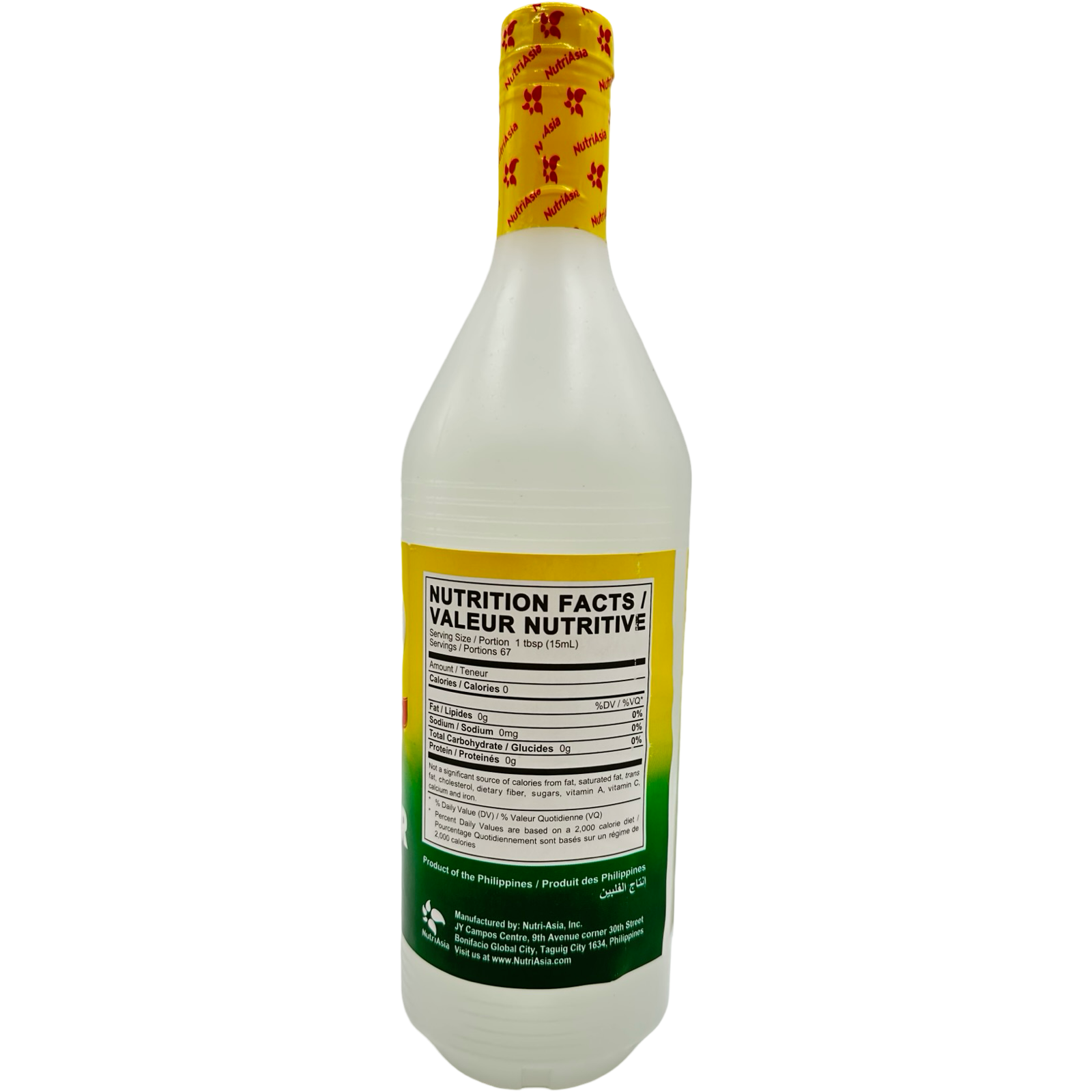 UFC Asim-Sarap 1 Liter Vinegar in Plastic Bottle - Ideal for Cooking and Dressings